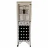 Bottle rack Alexandra House Living White Wood Elm wood 45 x 170 x 55 cm