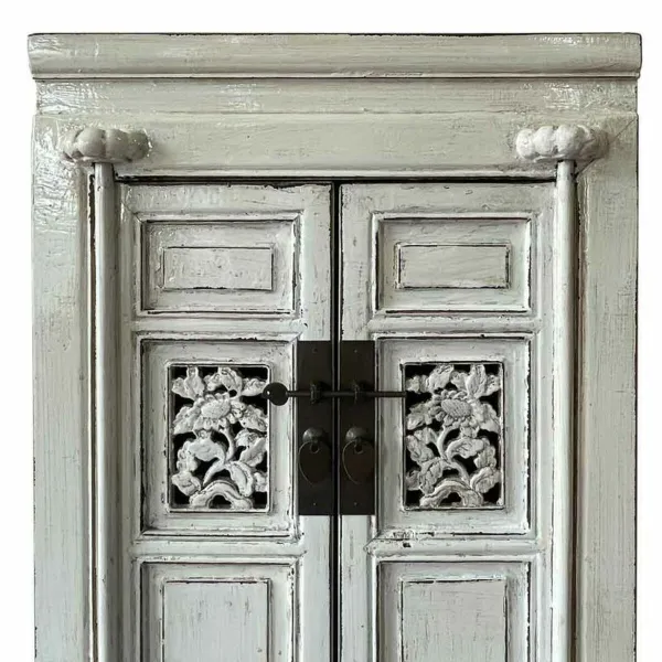 Pulloteline Alexandra House Living Valkoinen Puu Jalava 45 x 170 x 55 cm