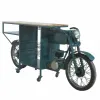 Bottle rack bar Alexandra House Living Drive Blue 45 x 100 x 210 cm