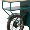 Bottle rack bar Alexandra House Living Drive Blue 45 x 100 x 210 cm