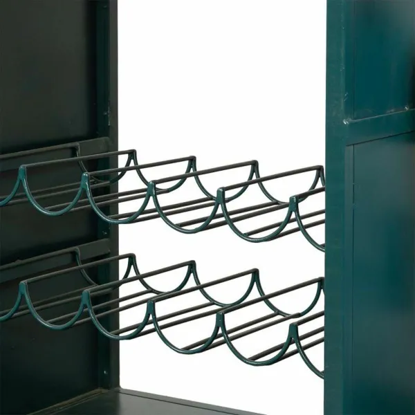 Bottle rack bar Alexandra House Living Drive Blue 45 x 100 x 210 cm