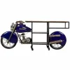 Pulloteline baari Alexandra House Living Drive Sininen 45 x 98 x 235 cm