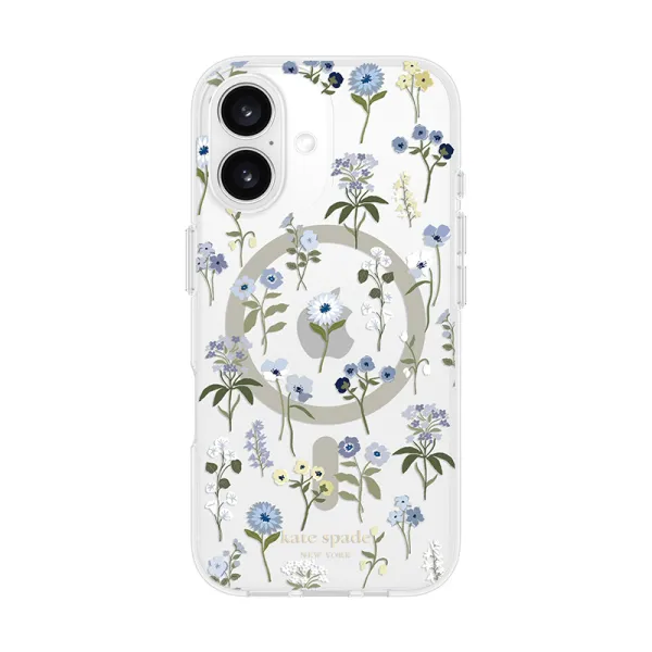 Kate Spade New York Protective MagSafe - Case for iPhone 16 (Precious Bloom)