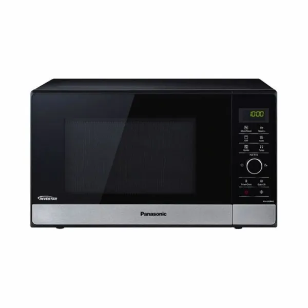 Mikroviļņu Krāsns ar Grilu Panasonic NN-GD38HSSUG Melns 1000 W 23 L