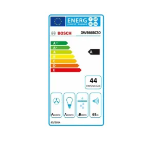 Традиционная вытяжка BOSCH DWB66BC50 60 cm 590 m3/h 69 dB 220W Сталь