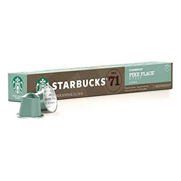 Kafijas Kapsulas Starbucks Pike Place (10 uds)