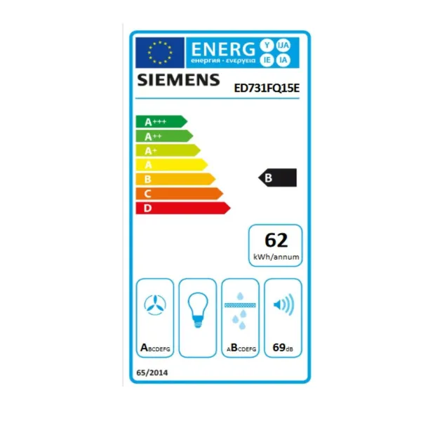 Индукционная Панель Siemens AG ED731FQ15E 70 cm 7400 W