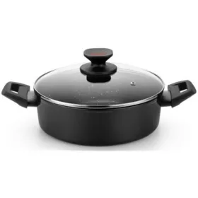 Кастрюля Monix TITAN ROCK Чёрный Ø 28 cm 1 L