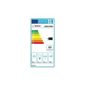Įprastas gaubtas BOSCH DBB67AM60 Juoda