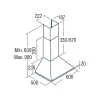 Conventional Hood Cata OMEGA II 600WH White 270 W