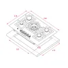 Indukcinė kaitlentė Teka EFX 70.1 5G AI AL DR CI