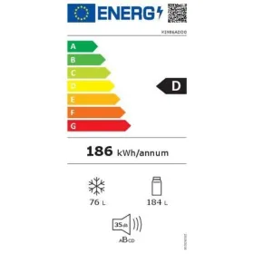 Combined Refrigerator BOSCH KIN86ADD0 White