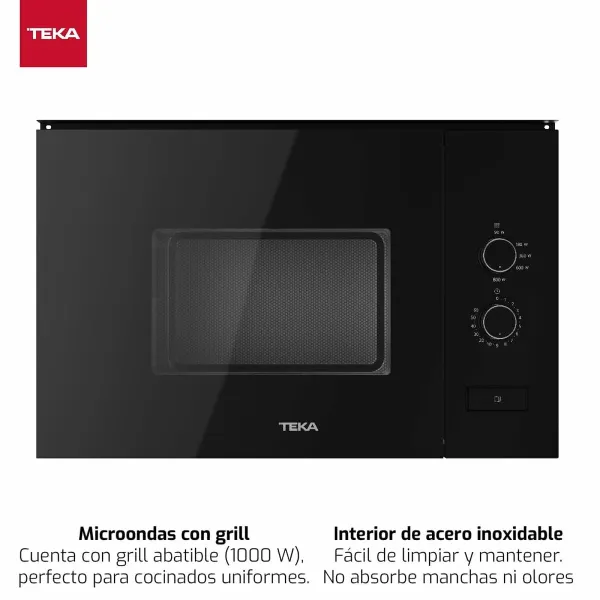 Mikroviļņu Krāsns ar Grilu Teka