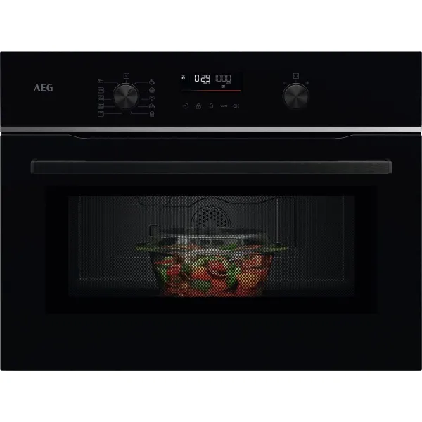 Mikroviļņu Krāsns ar Grilu AEG TM5NK401B Melns 900 W 25 L