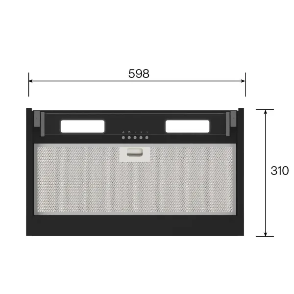 Вытяжка для кухни Teka ARMONIA60BK