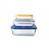 Set of 3 lunch boxes Ibili 689200