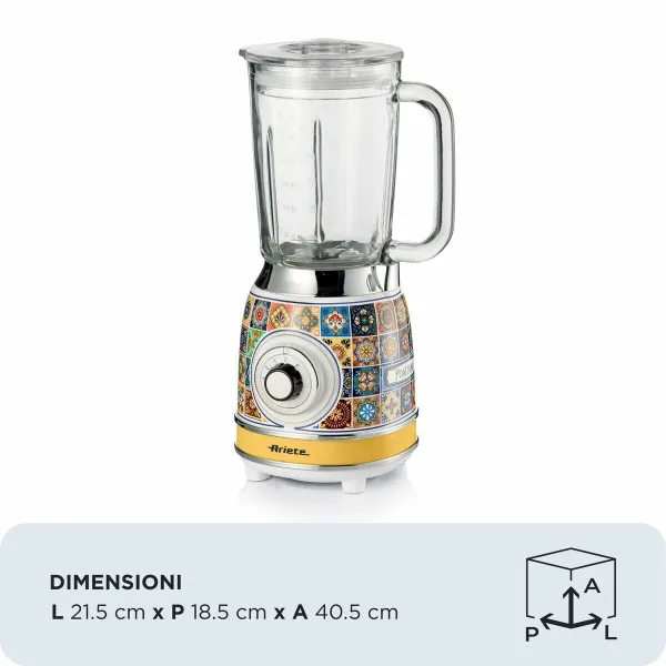 Trintuvas su indu Ariete 583 POSITANO 1000 W Geltona 1,5 L
