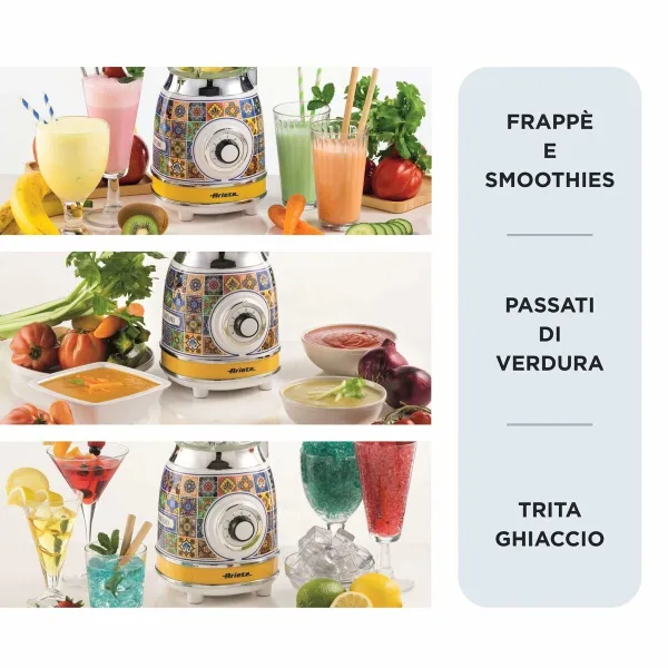 Trintuvas su indu Ariete 583 POSITANO 1000 W Geltona 1,5 L