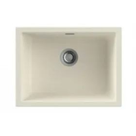 Viendaļīga izlietne Nodor NORGRANITE 55401BWH 4087 Balts