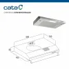 Kitchen extractor Cata LFK6001X
