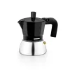 Itāļu Kafijkanna BRA INOX BLACK 3T Melns