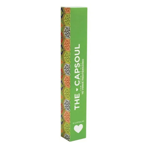 Tea capsule The Capsoul Cápsulas Té Green Tea (10 Units)