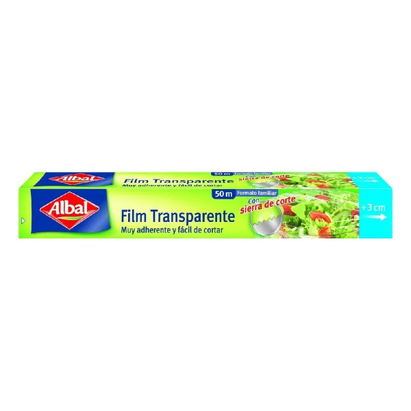 Pārtikas iesaiņošanas plēve Albal Film Transparente (50 m)