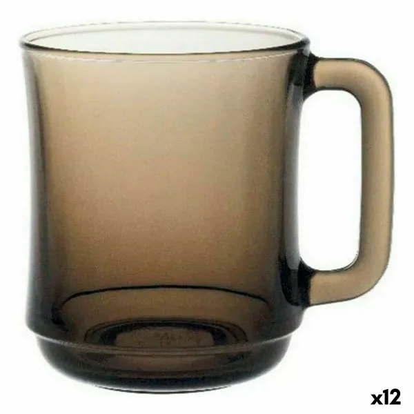Puodelis Duralex Lys Sudedamas Ruda 310 ml (12 vnt.)