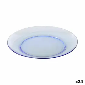 Jälkiruokalautanen Duralex Lys Sininen Ø 19 cm (24 osaa)