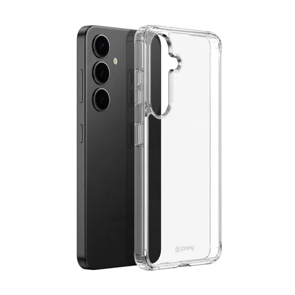 Crong Crystal Shield Cover - Samsung Galaxy S25+ Case (Transparent)