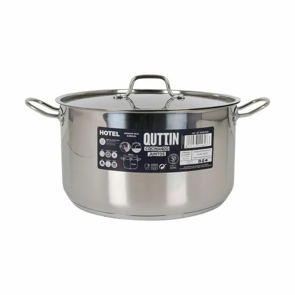 Puodai su dangteliu Quttin Hotel Plienas ø 30 x 17 cm (2 vnt.)