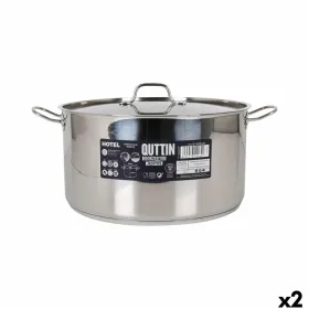 Кастрюля с крышкой Quttin ø 34 x 18 cm (2 штук)