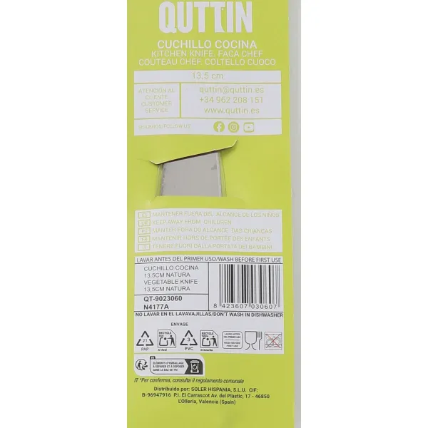 Virtuves Nazis Quttin Natura 24,5 cm (36 Vienības)