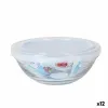 Round Lunch Box with Lid Duralex FreshBox 310 ml (12 Units)