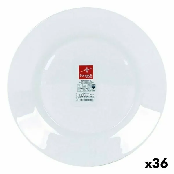 Deserta trauks Bormioli Toledo Ø 20 x 1,8 cm (36 Vienības)