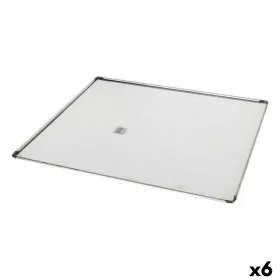 Uunivuoka VR Hopeinen Alumiini Suorakulmainen 41 x 37 x 0,5 cm (6 osaa)