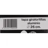 Cepešpannas Vāks VR Sudrabains Ø 27 cm Alumīnijs (12 gb.)