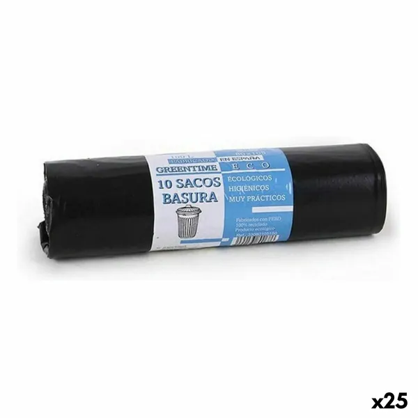Roskapussit Eco Green Time GR37473 100 L (25 osaa)