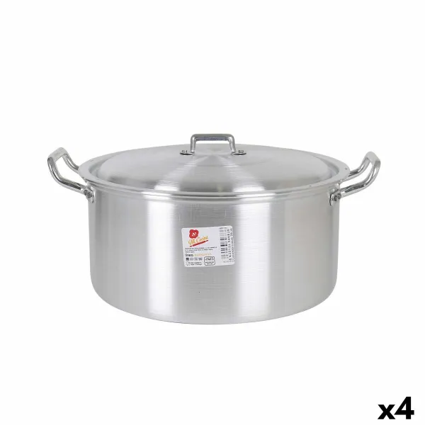 Casserole with lid 35 x 29 x 17 cm (4 Units)