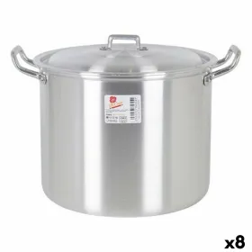 Кастрюля с крышкой 39693 Ø 22 cm Серебристый 6 L Алюминий 29 x 23 x 20 cm