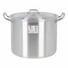 Kastrolis ar Vāku 39693 Ø 22 cm Sudrabains 6 L Alumīnijs 29 x 23 x 20 cm
