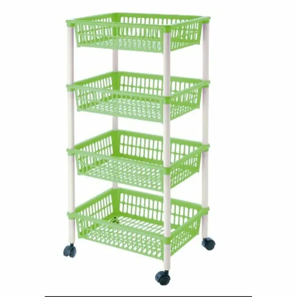 Daržovių vežimėlis Tontarelli Mito 4 Žalia 40 x 29 x 18 cm (12 vnt.)