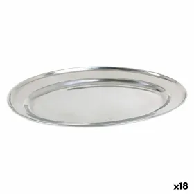 Paplāte Privilege 42853 Nerūsējošais tērauds Ovāls (18 gb.) (35 x 22,2 cm)