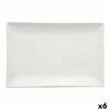 Serving Platter La Mediterránea Elite Rectangular 34 x 22,5 x 2,5 cm (6 Units)