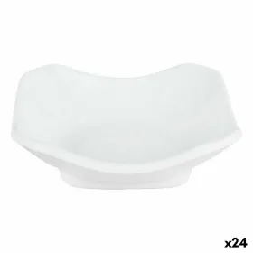 Maistelusetti Viejo Valle Troya Valkoinen Melamiini Neliö 11 x 11 x 3,5 cm (24 osaa)