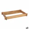 Serving board Viejo Valle Acacia 32,5 x 17,5 x 4 cm (3 Units)