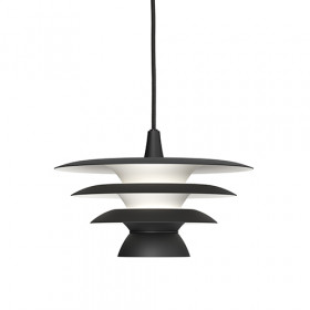 DaVinci pendant flat black E14