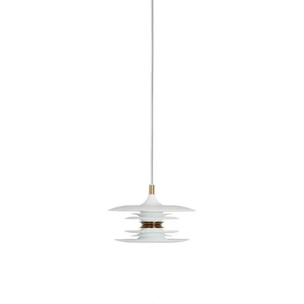 Belid Pendant Metal Flat white/Brass 1448091