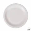 Plate set Algon Disposable White Cardboard 28 cm (36 Units)