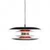 Diablo pendant D400 flat black/glossy red E14